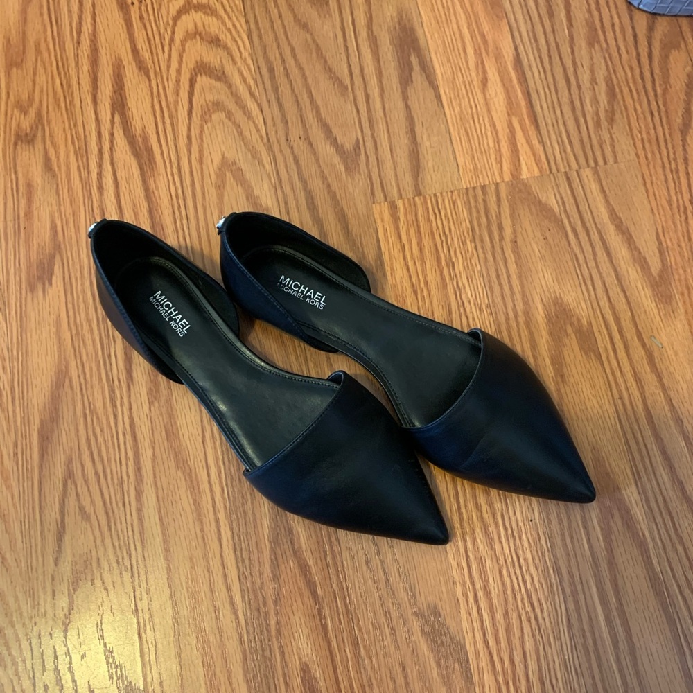 NEW- MICHAEL Michael Kors Julieta D'orsay Black Flat